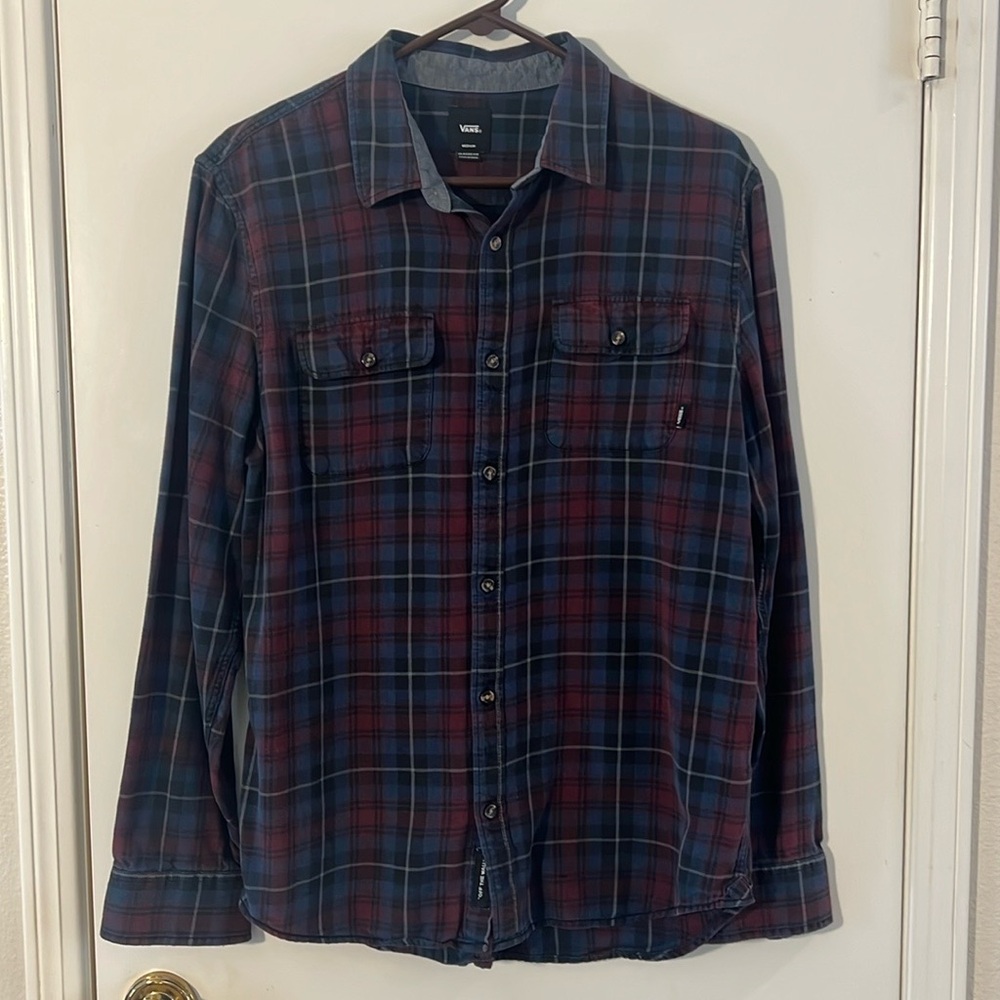 Vans Mens Plaid Flannel